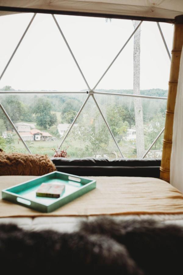 Waterfront Luxury Glamping Dome Hotell Rogersville Exteriör bild