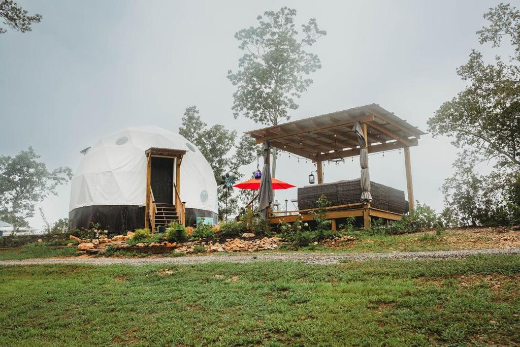 Waterfront Luxury Glamping Dome Hotell Rogersville Exteriör bild