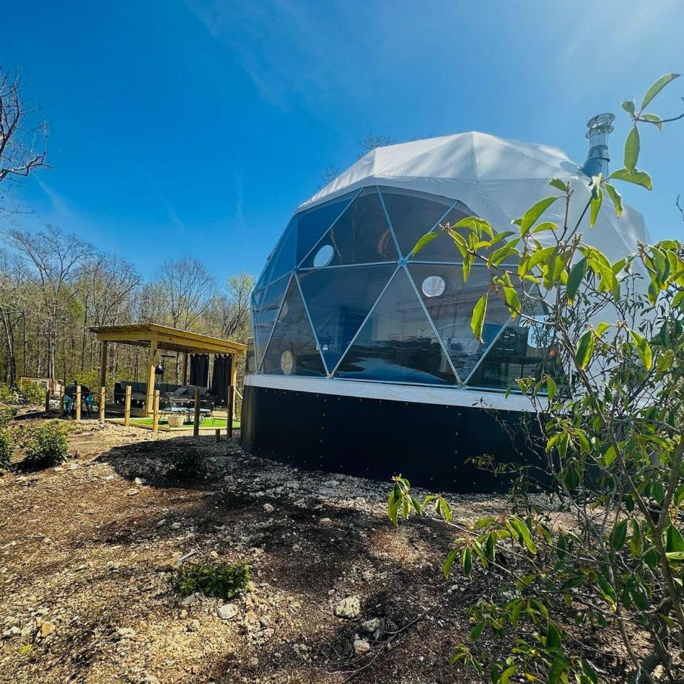 Waterfront Luxury Glamping Dome Hotell Rogersville Exteriör bild