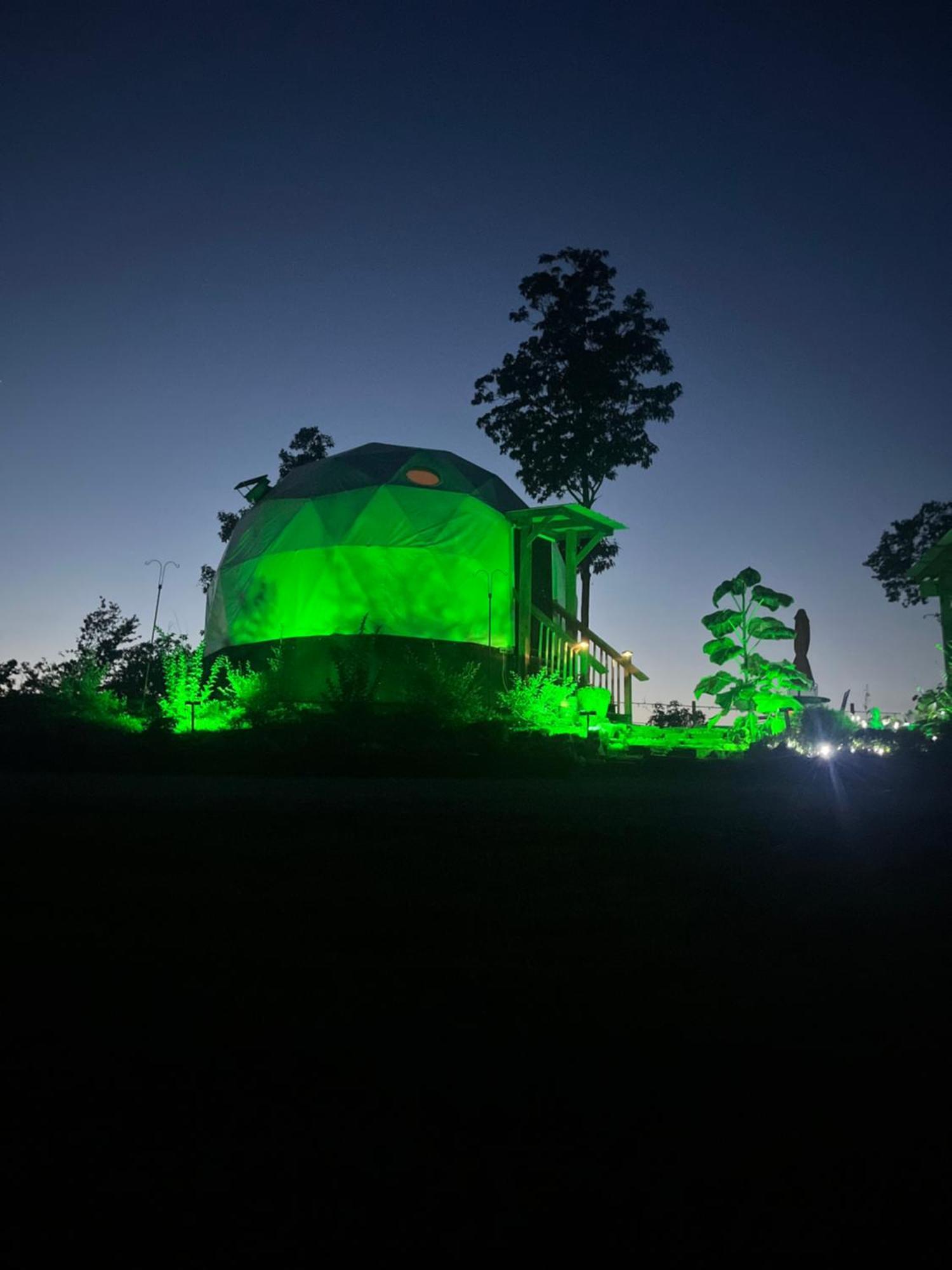 Waterfront Luxury Glamping Dome Hotell Rogersville Exteriör bild